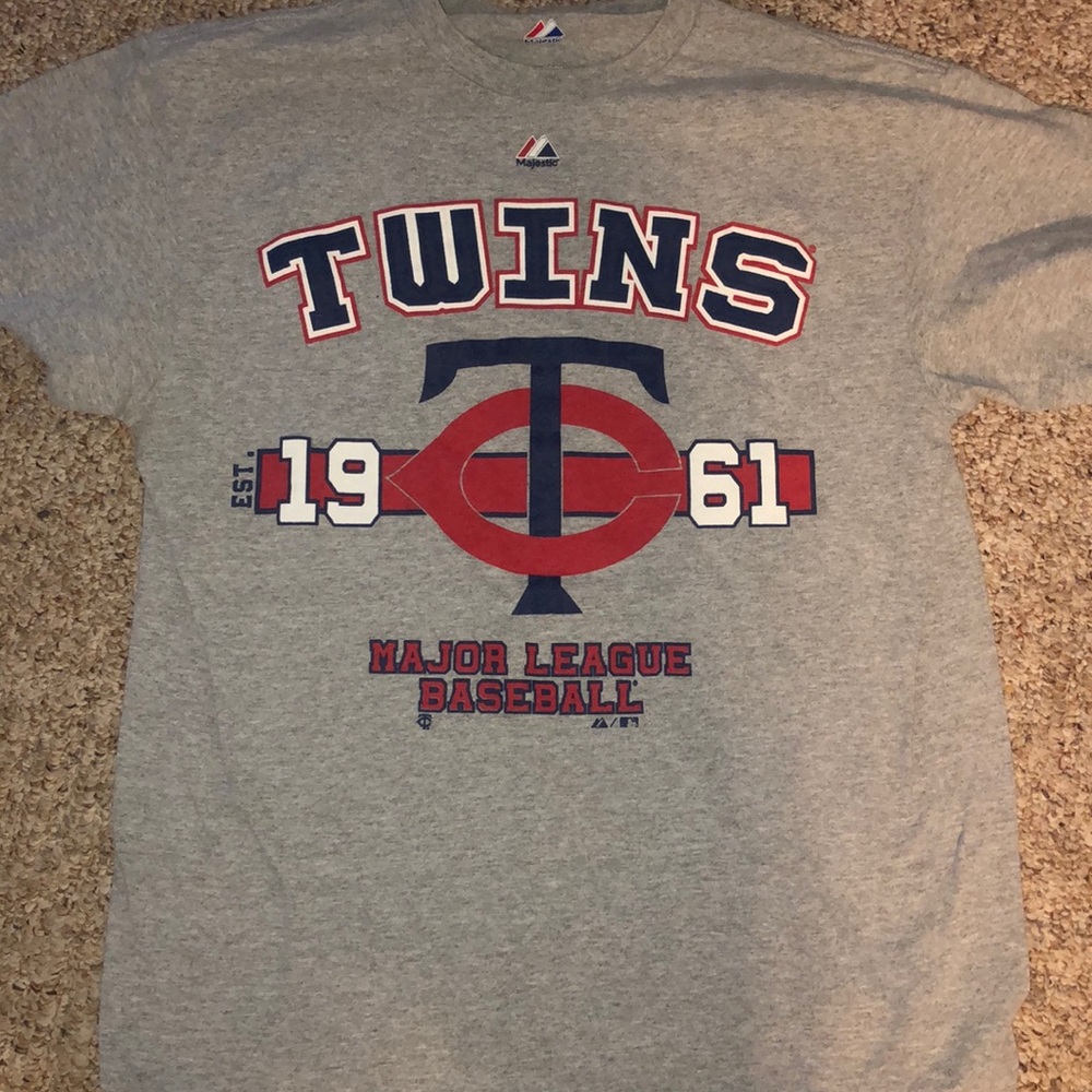 Minnesota twins majestic t shirt